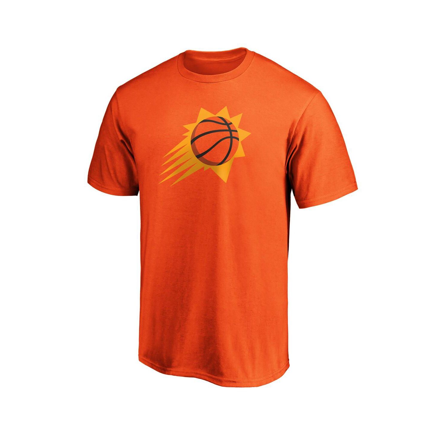 Мужская футболка Fanatics Orange Phoenix Suns Primary Logo — фото 3