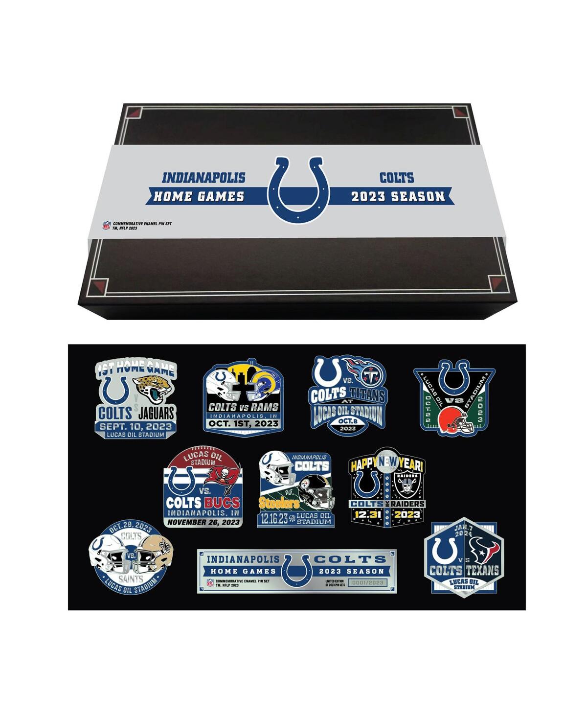 Indianapolis Colts 2023-24 Game Day Pin Collector Set - Blue