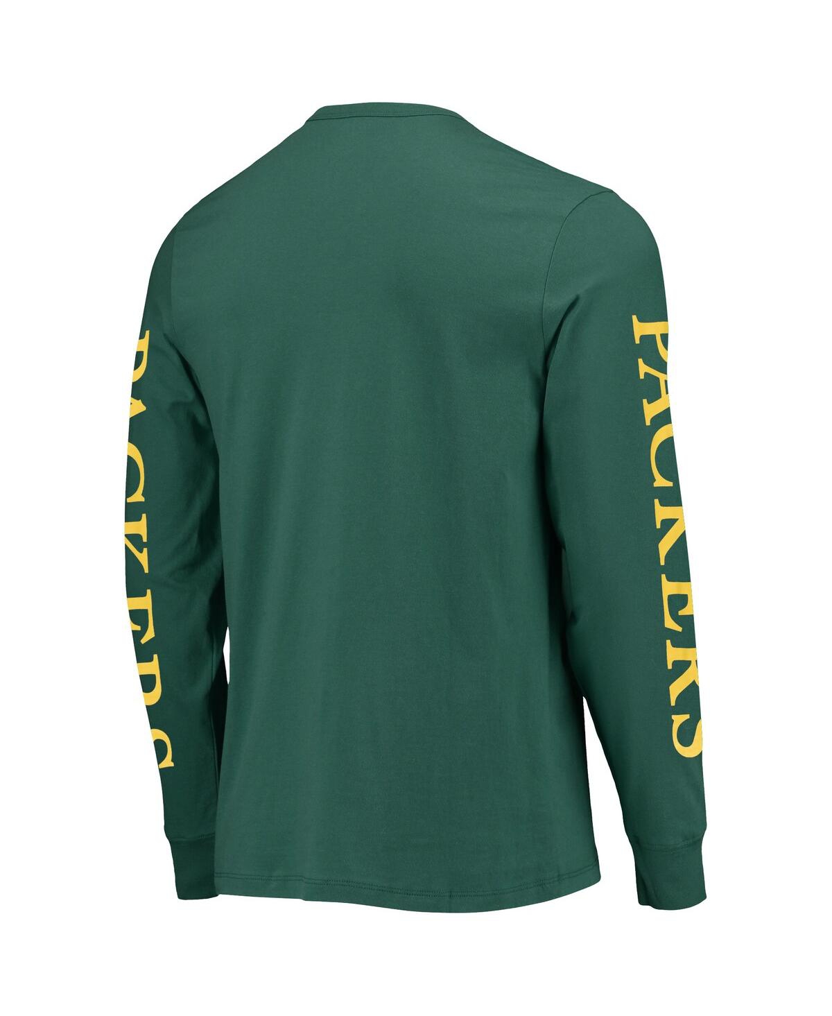 Shop 47 Brand Men's Green Bay Packers ' Green Franklin Long Sleeve T-shirt