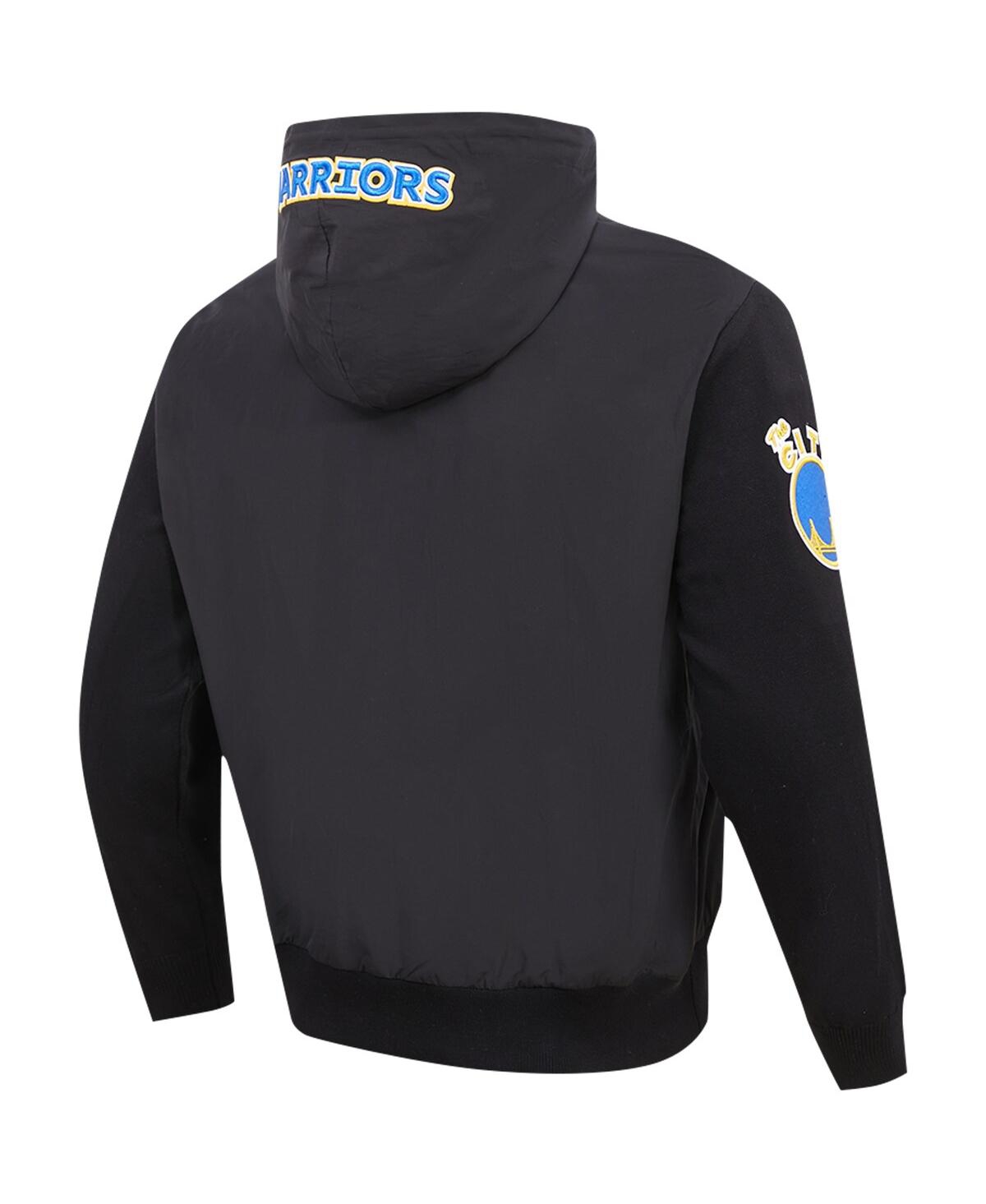 Men's Pro StandardGolden State Warriors Hybrid Full-Zip Hoodie - Black
