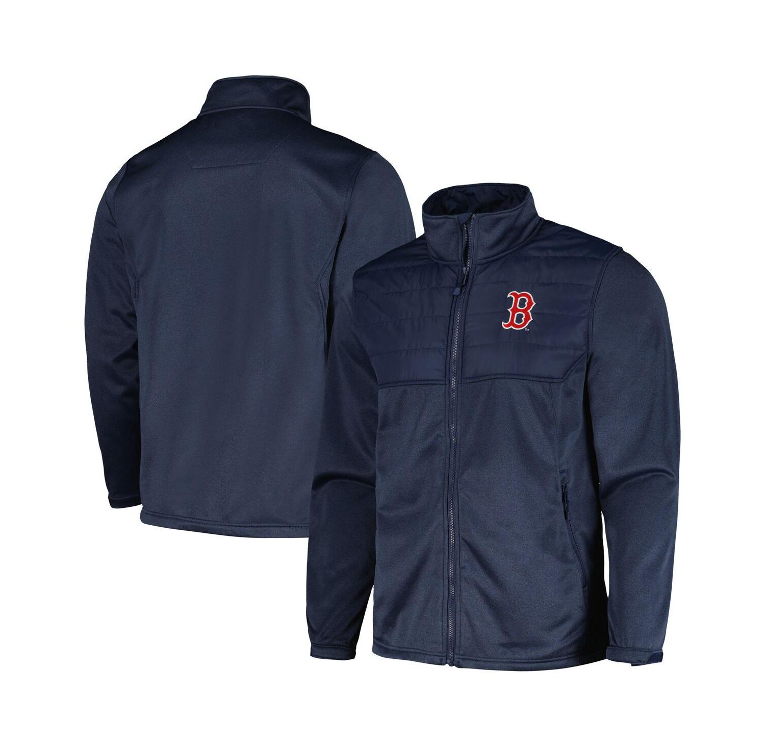 Men's Heather Navy Boston Red Sox Explorer Full-Zip Jacket