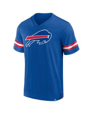 Men's Royal Buffalo Bills Jersey Tackle V-Neck T-shirt