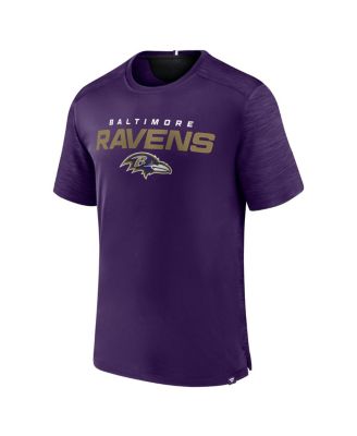 Men's Purple Baltimore Ravens Defender Evo T-shirt