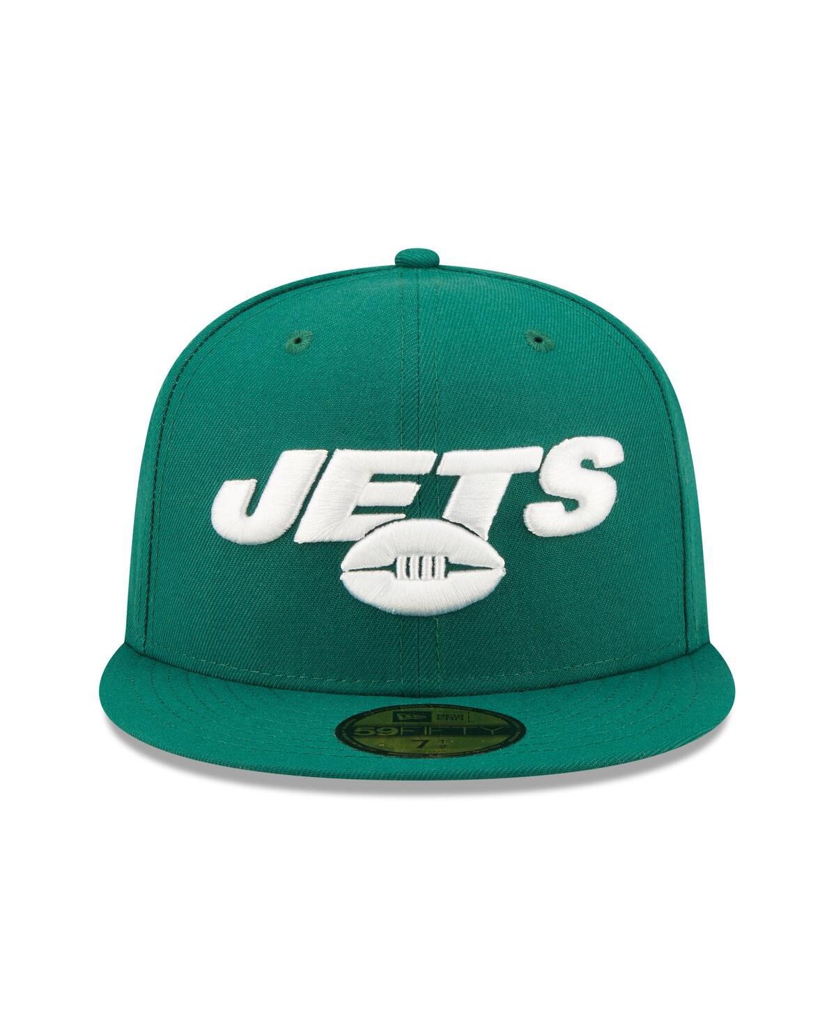 Men's New EraNew York Jets Elemental 59FIFTY Fitted Hat - Green
