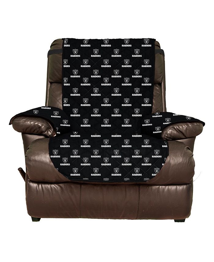 Pegasus Home Fashions Las Vegas Raiders 65" x 80" Reversible Recliner