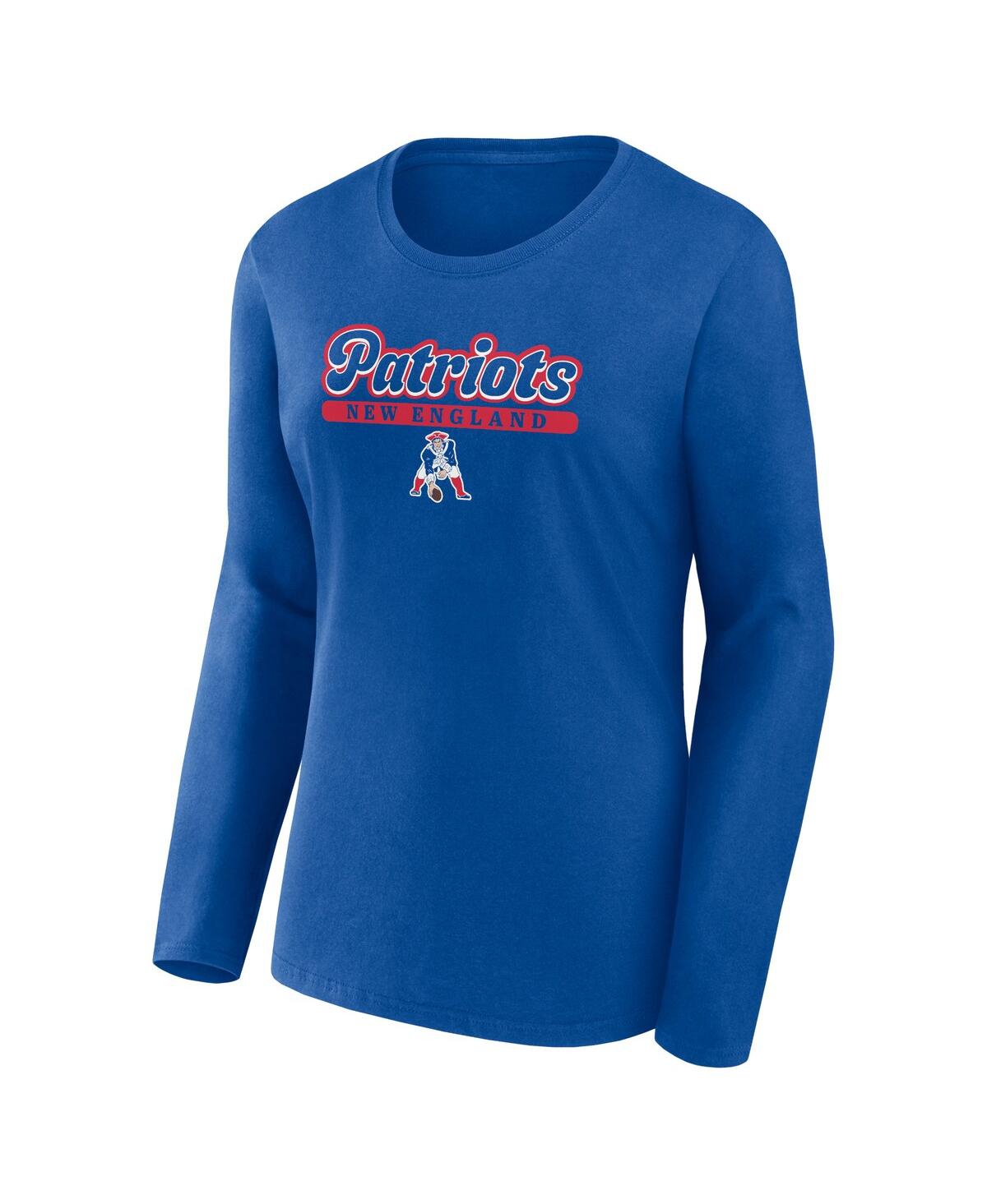 Women's FanaticsNew England Patriots Next Long Sleeve T-shirt - Royal