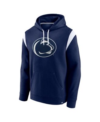 Men's Navy Penn State Nittany Lions Gym Rat Pullover Hoodie