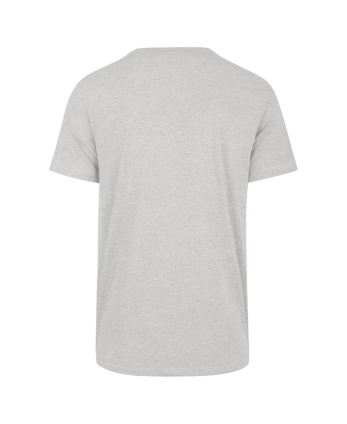 Shop 47 Brand Men's ' Gray Detroit Lions Walk Tall Franklin T-shirt