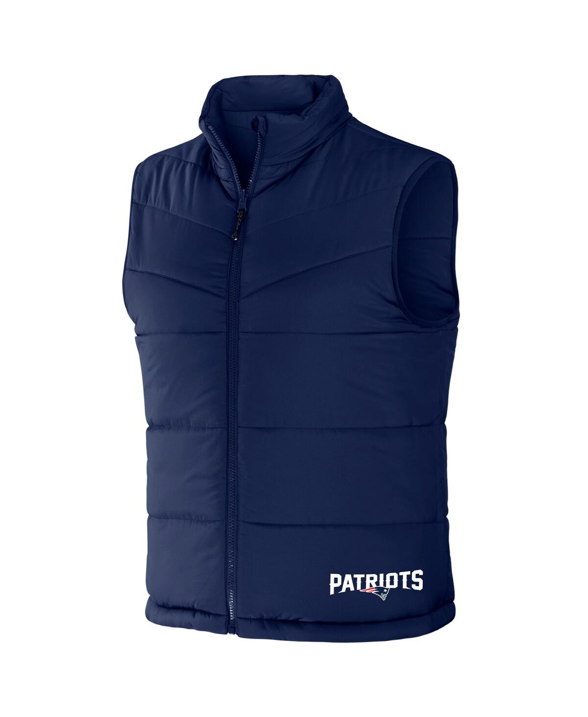 Men's Nfl x Darius Rucker Collection by FanaticsNew England Patriots Colorblocked Full-Zip Vest - Navy
