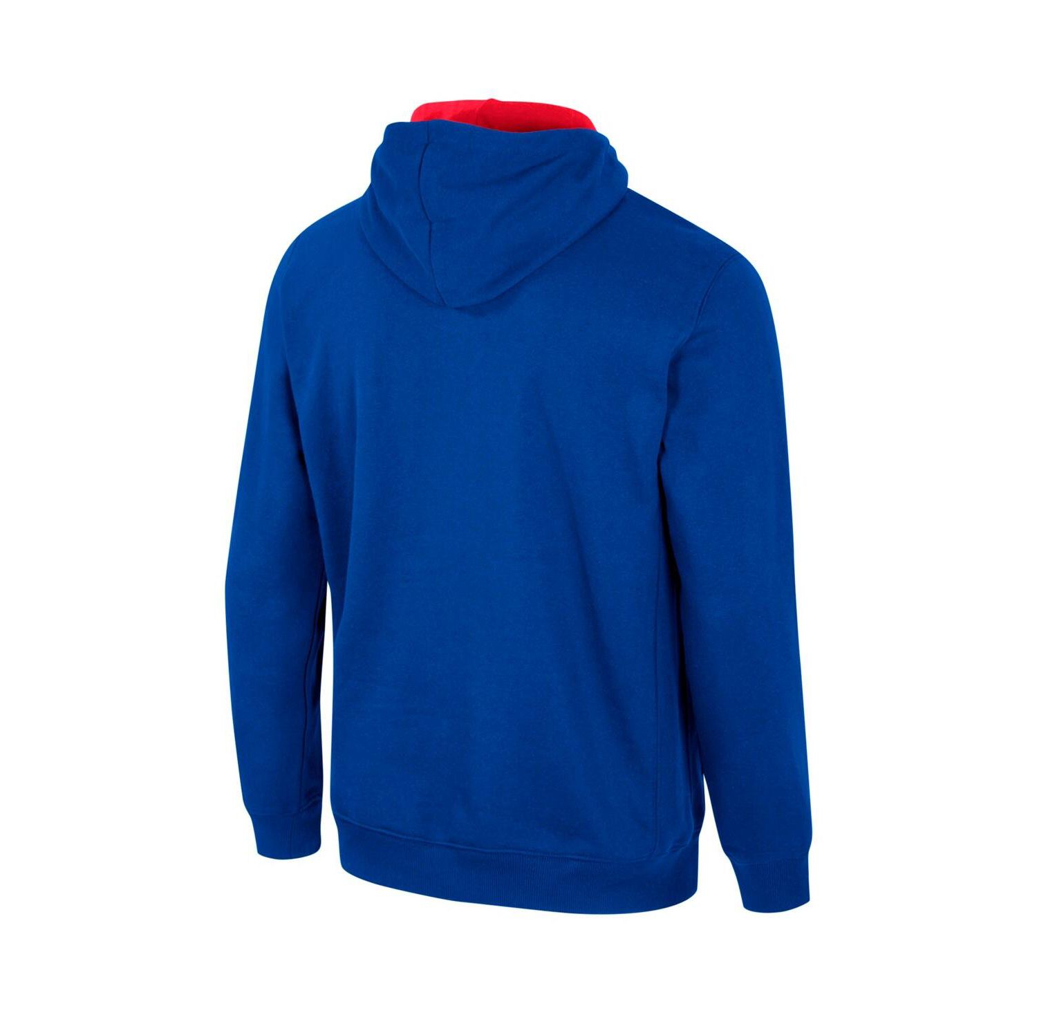 Men's Royal Kansas Jayhawks Half-Zip Hoodie