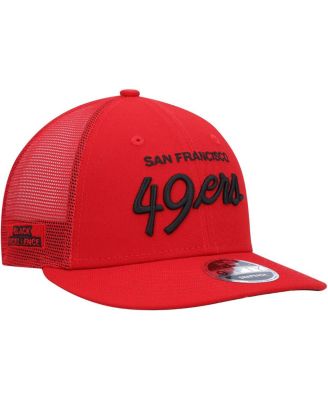 Men's Scarlet San Francisco 49ers Black History Month 9FIFTY Snapback Hat