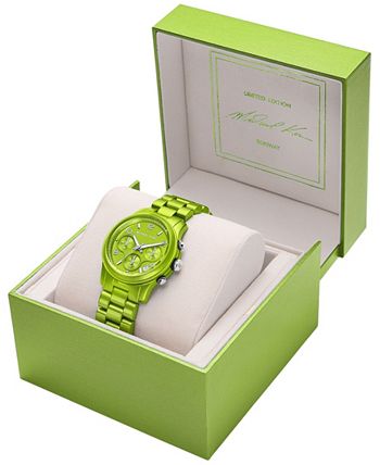 Michael Kors Women's Limited Edition Runway Chronograph Pear