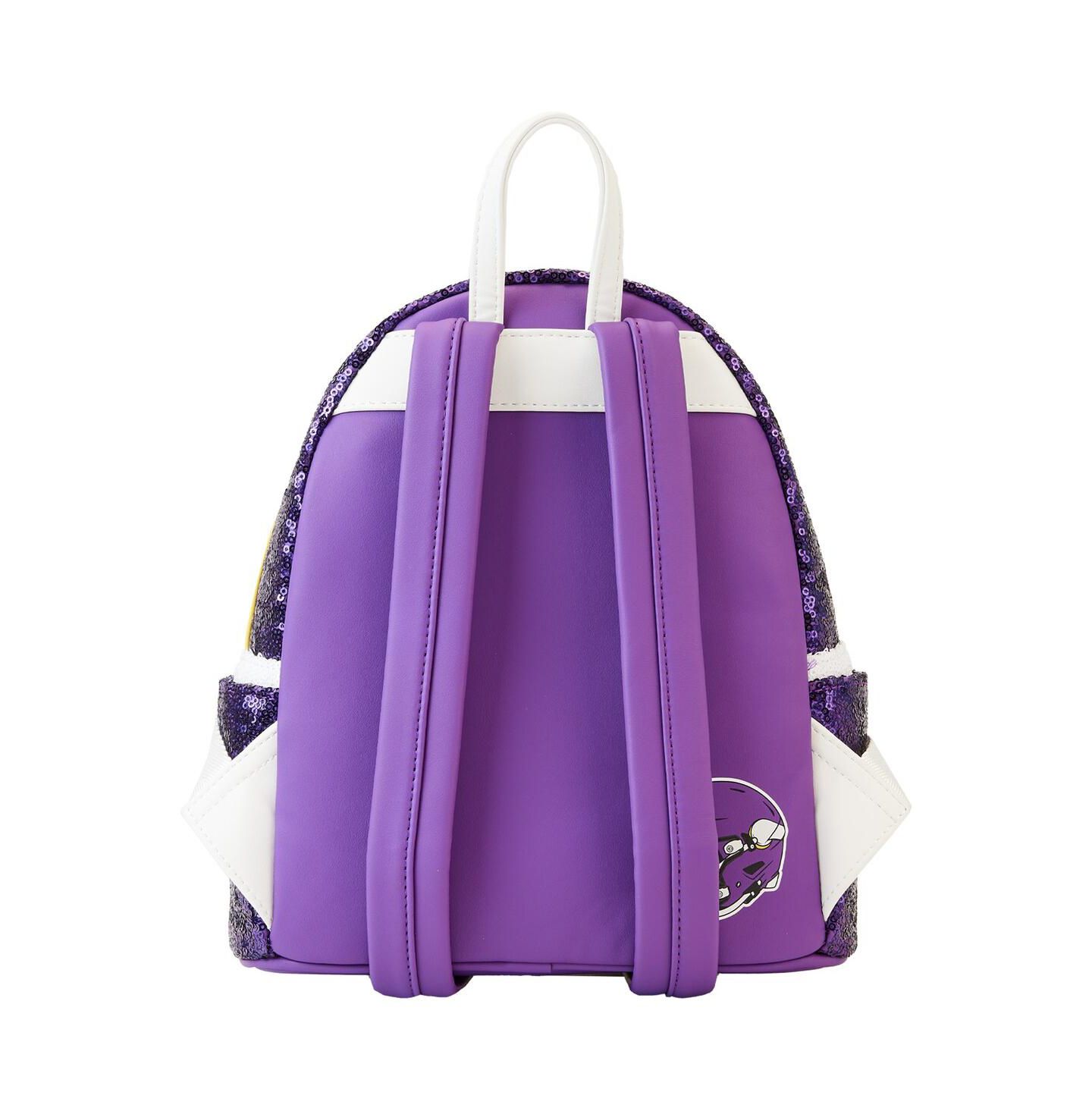 Рюкзак Loungefly and Minnesota Vikings Sequin Mini — фото 4