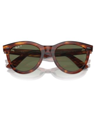 Unisex Wayfarer Way Polarized Sunglasses, RB2241