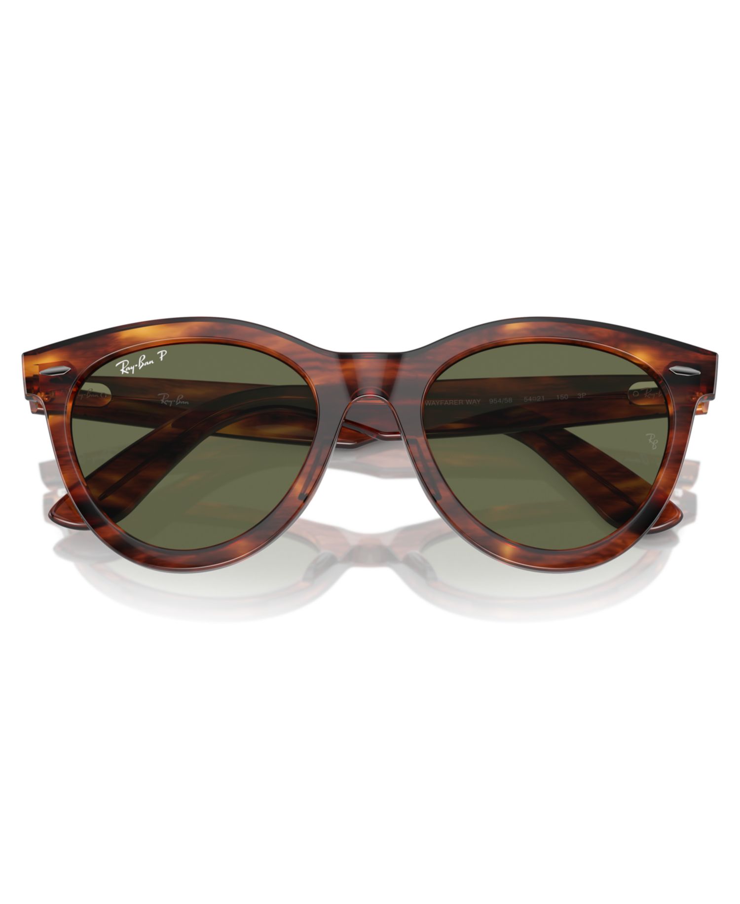 Unisex Wayfarer Way Polarized Sunglasses, RB2241