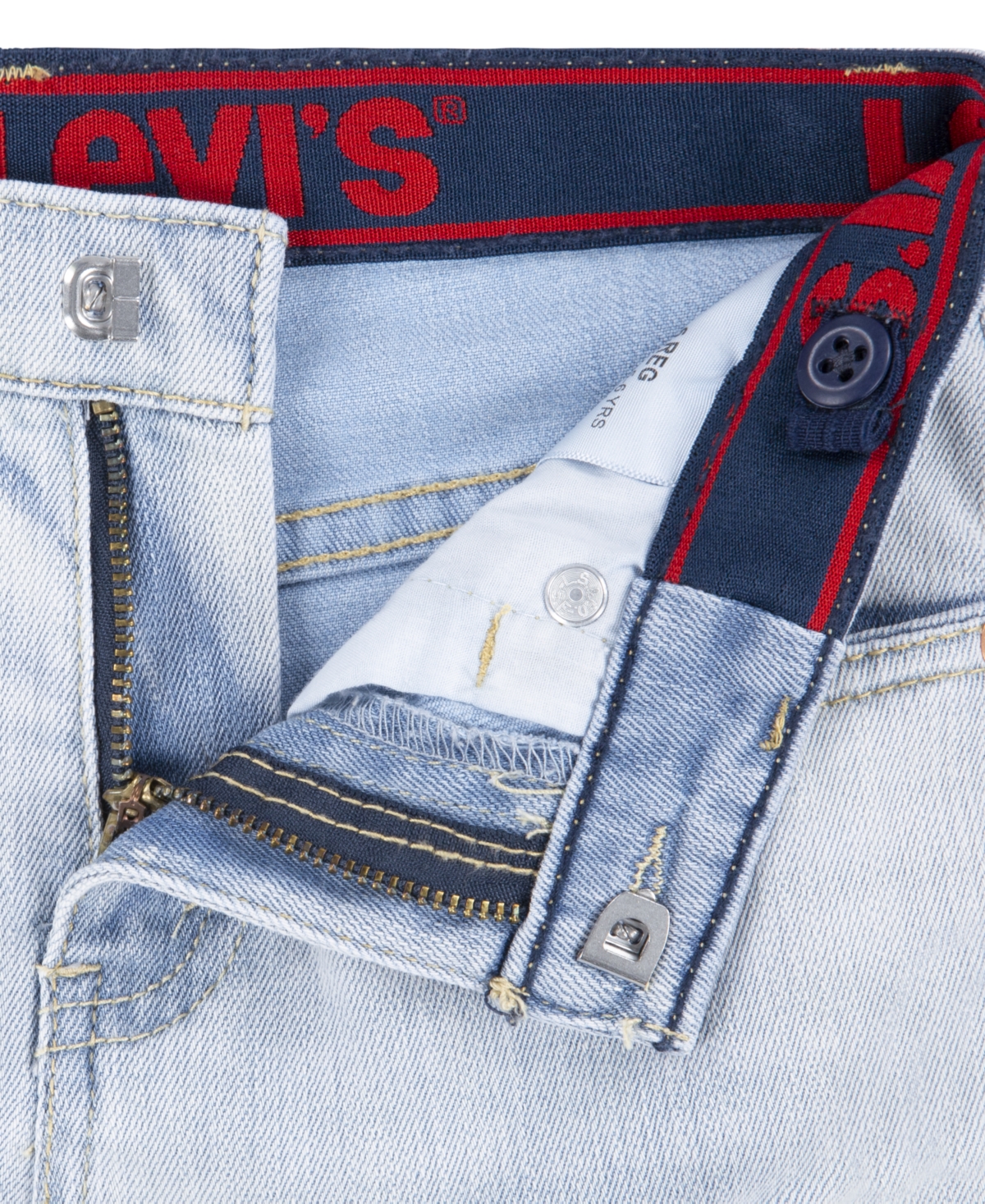 LEVI'S LITTLE BOYS SLIM FIT PERFORMANCE SHORTS 