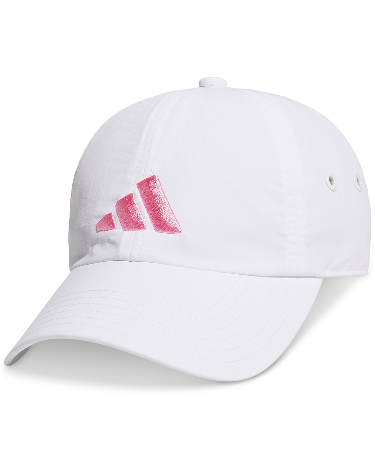 Shop Adidas Originals Women's Influencer 3 Hat In White,bliss Pink
