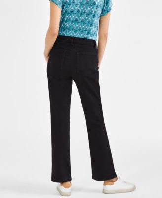 Women's Mid-Rise Curvy Bootcut Jeans, Regular, Short and Long Lengths, Created for Macy's