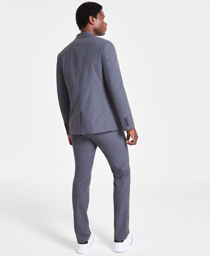 Calvin Klein Men's Refined Slim-Fit Stretch Suit Jacket - Macy's