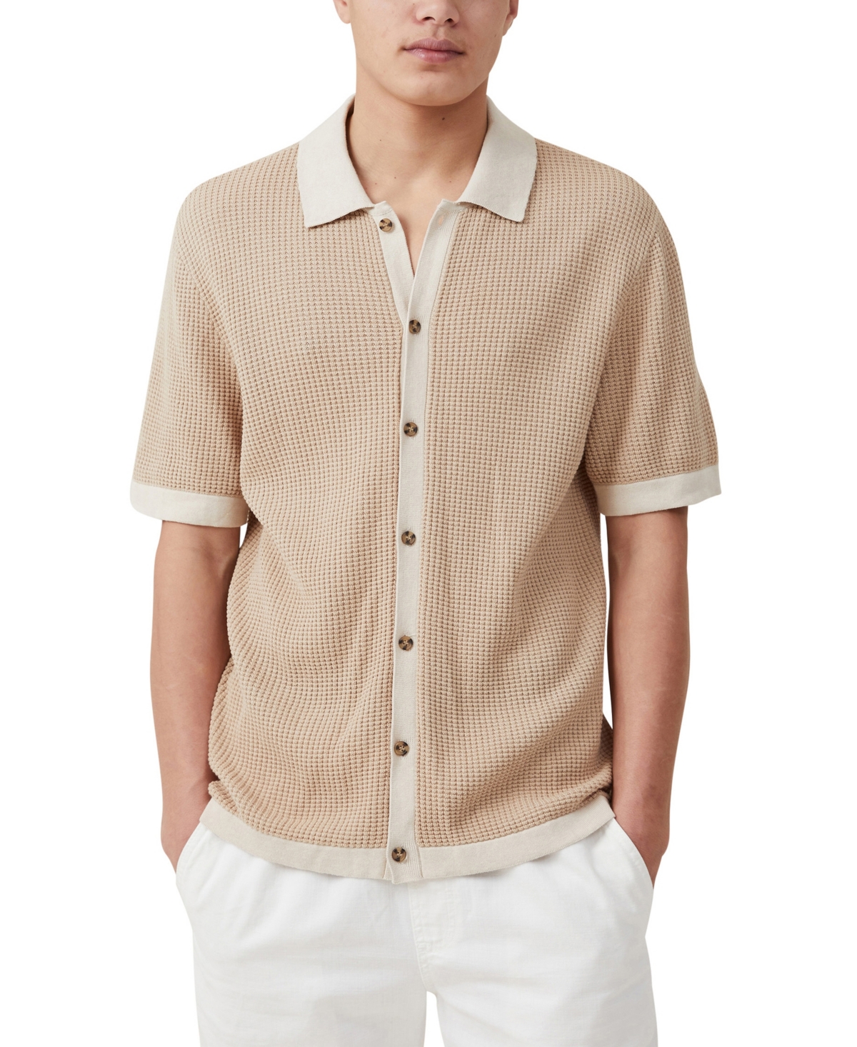 COTTON ON MEN'S PABLO SHORT SLEEVE SHIRT 