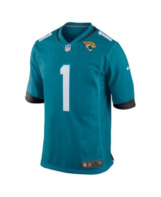 Men's Travis Etienne Jr Teal Jacksonville Jaguars Prowler Throwback Player Game Jersey