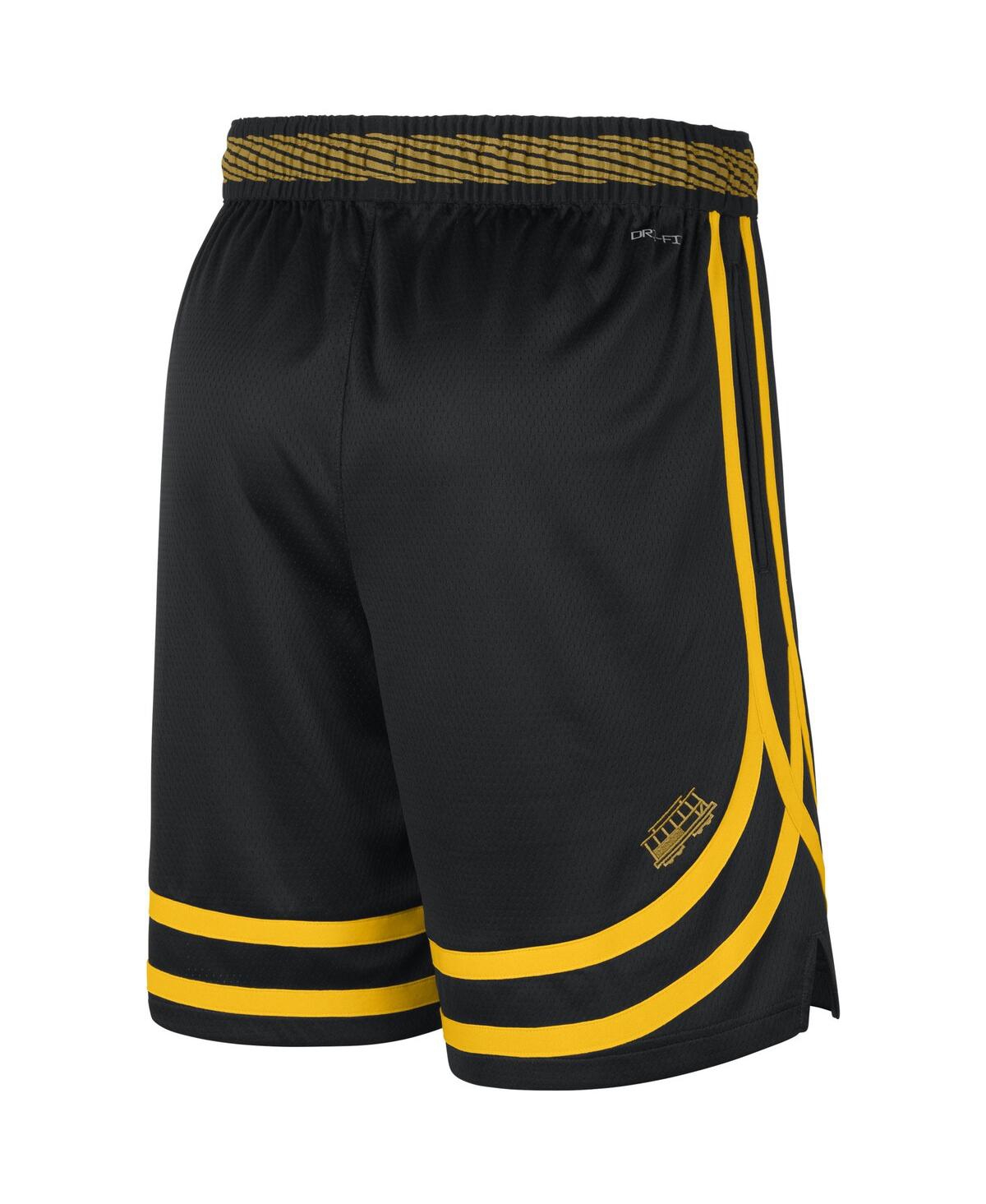 Men's NikeGolden State Warriors 2023/24 City Edition Swingman Shorts - Black