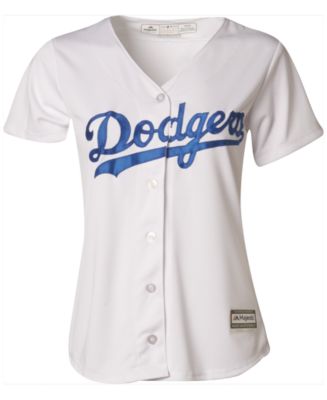 Women's Los Angeles Dodgers Majestic Vneck Jersey - Depop