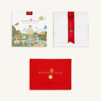 Serene Soul - Chakra Red String OM Charm Bracelet