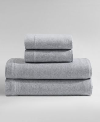 Melange Tencel Jersey 4-Pc. Sheet Set, Queen