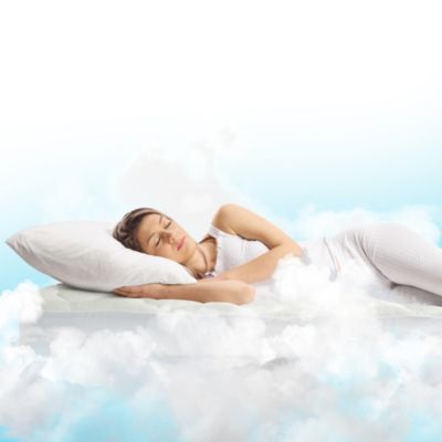 Plush Rayon from Bamboo Mattress Topper - Queen