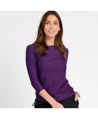 Women's 3/4 Sleeve Rash Guard UPF 50+ Margaux Swim Top