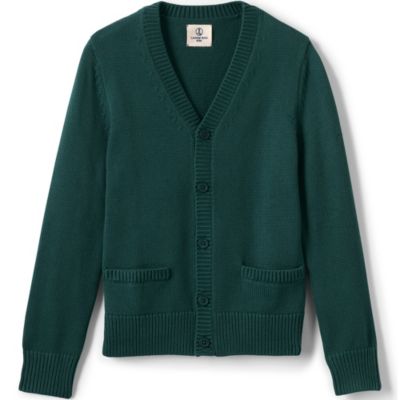 Boys Cotton Modal Button Front Cardigan Sweater