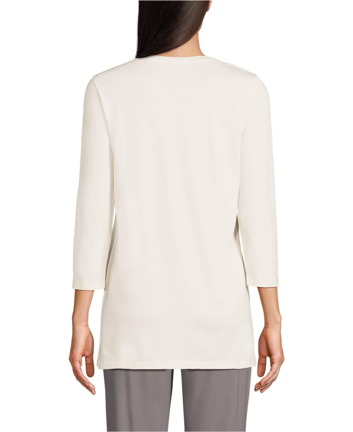 Women's Sleeve Cotton Supima Tunic
