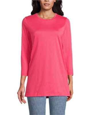 Women's 3/4 Sleeve Cotton Supima Tunic