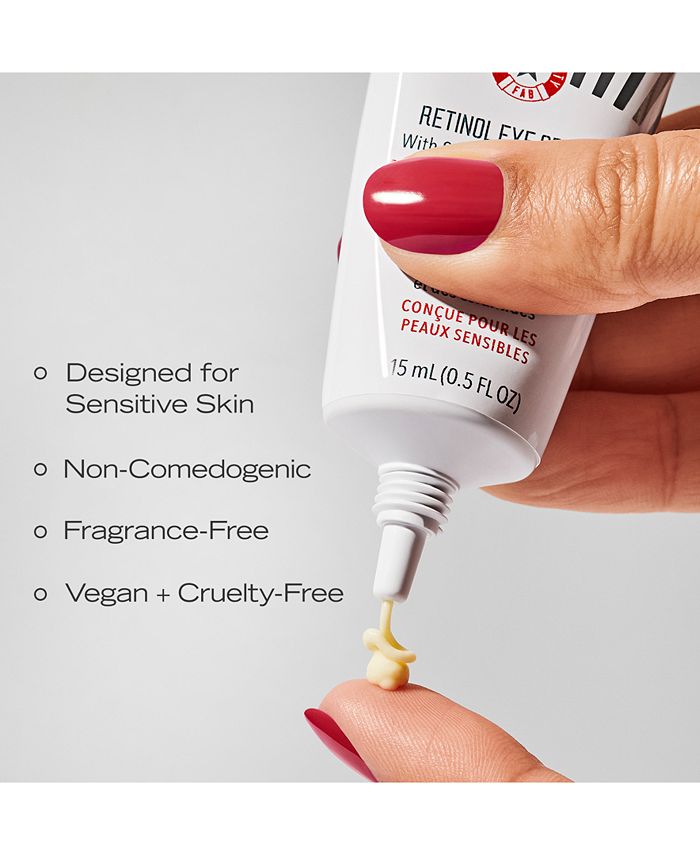 First Aid Beauty Retinol Eye Cream With Squalane + Ceramides, 0.5 oz