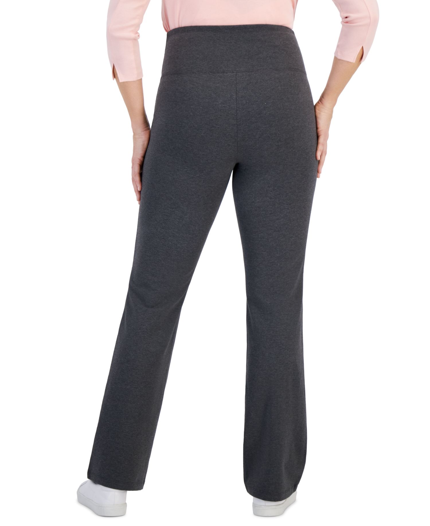 Plus Size High-Rise Bootcut Leggings