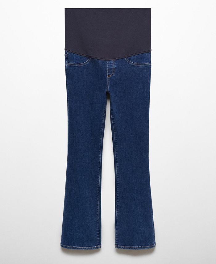 MANGO Women's Maternity Flared Jeans Macy's