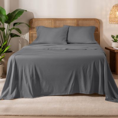 Organic Jersey 4 Pc Sheet Set, King