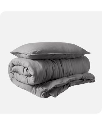 Ultra-Soft Sand washed Duvet Cover & Sham Set Twin/Twin XL