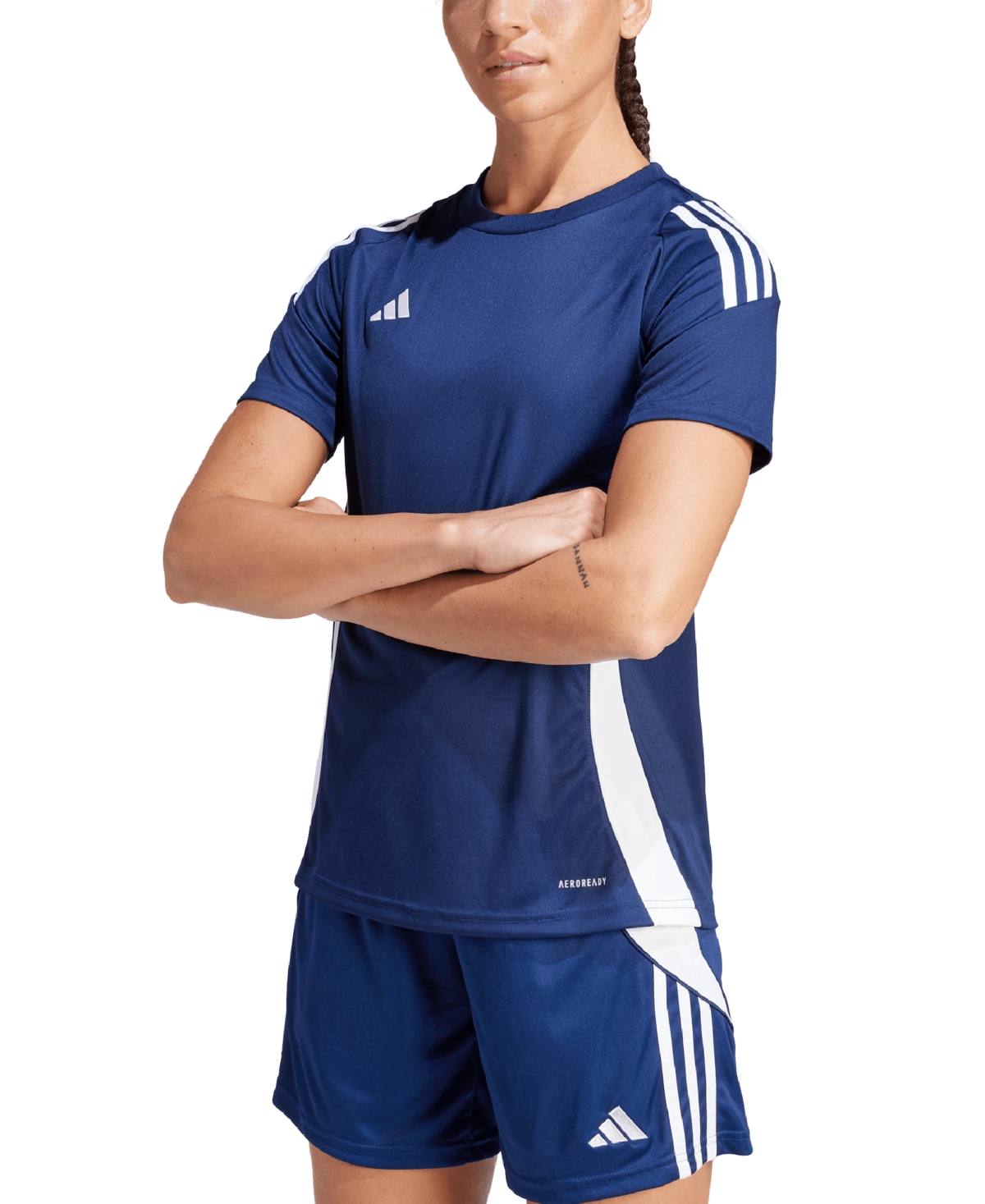 adidas Women's Tiro 24 Jersey Top -white