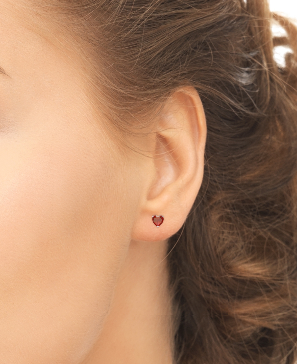 3-Pc. Set Multi-Gemstone Heart Stud Earrings (2-7/8 ct. t.w.) in Sterling Silver - Multi-Gemstone