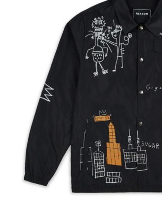 Men's Basquiat King Pleasure Coach Jacket