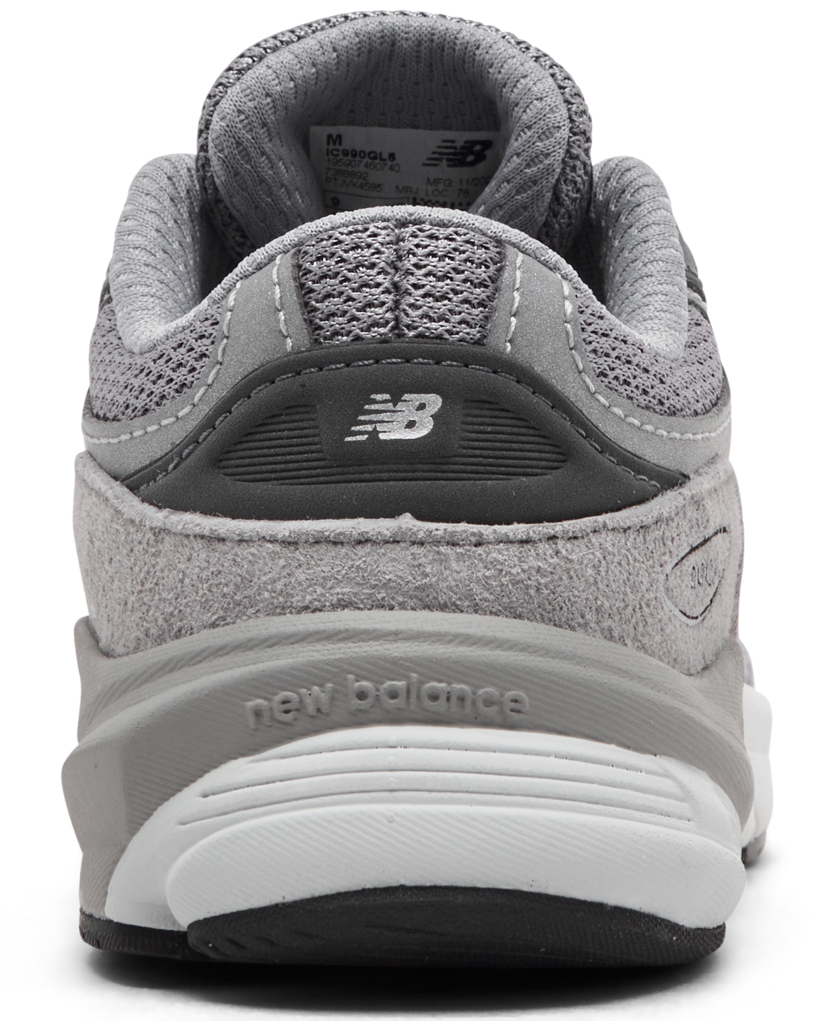 New Balance Toddler Kids 990 V6 Casual Sneakers from Finish Line - Black