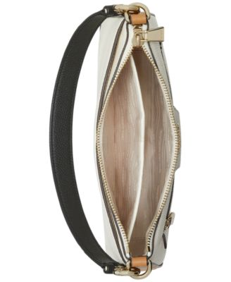 Hudson Small Pebbled Leather Convertible Crossbody Bag