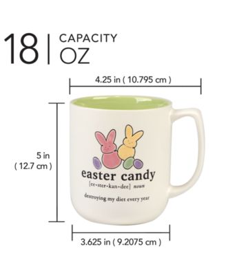 Easter Words Mugs, Set of 4