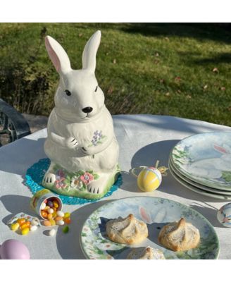 Easter Morning Figural Bunny Cookie Jar