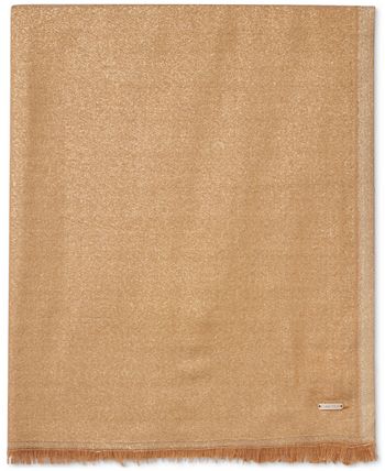 Calvin Klein Lightweight Metallic Evening Wrap Macy s