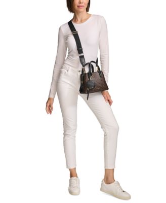 Millie Signature Triple Compartment Crossbody with Zippered Coin Pouch