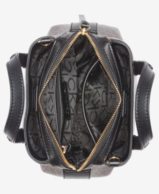 Millie Signature Triple Compartment Crossbody with Zippered Coin Pouch