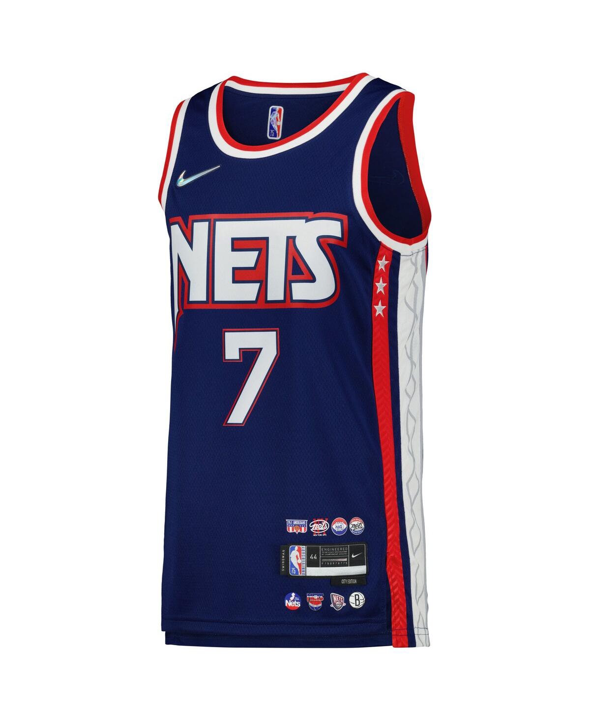 Men's Nike Kevin DurantBrooklyn Nets Swingman Player Jersey - City Edition - Blue